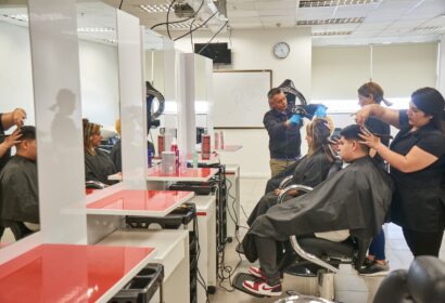 Aiep la serena clases peluqueria