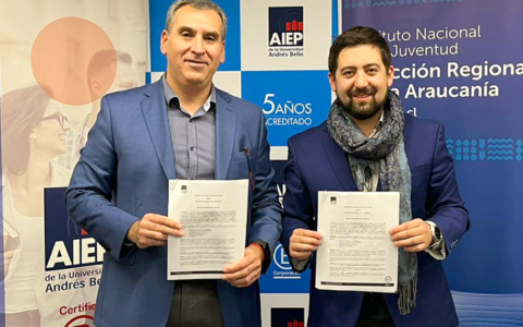firma convenio injuv aiep