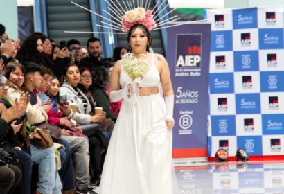 alumnas aiep desfile de novias