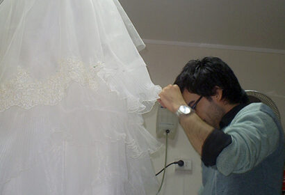 Luciano Brancoli aiep vestido novia arreglado