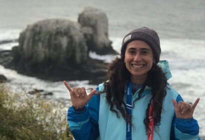 Camila Polanco, jueza del Surf en los Panamericanos