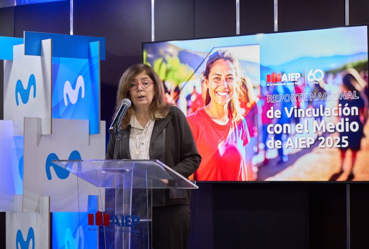 Loreto Ferrari, rectora AIEP en Reporte Anual Vinculación con el Medio 2025