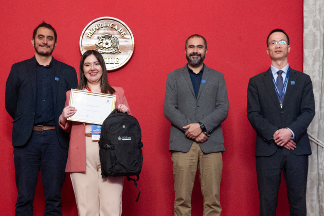 Margarita Sánchez Pacheco, estudiante AIEP beca Huawei China
