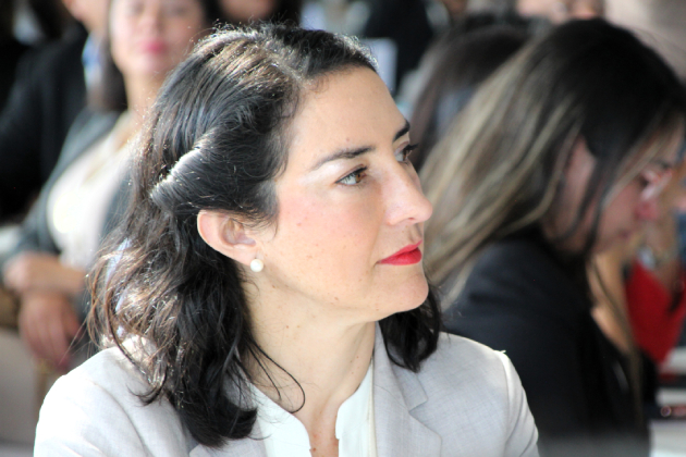 Dafne Pino Riffo Seremi de Energía de Antofagasta en Primer Encuentro de Desarrollo Sostenible y Comunidades de la Zona Norte 2025