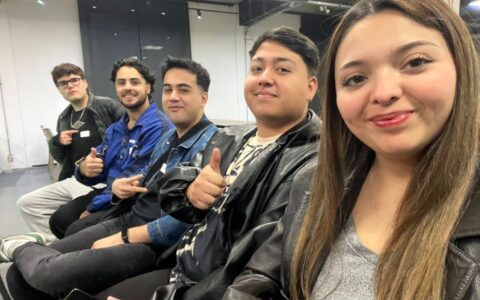 Equipo Hackathon liderado por Marcelo Gaete estudiante AIEP