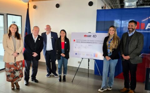 Autoridades Seminario Regional sobre Envejecimiento Saludable y Activo Chillán