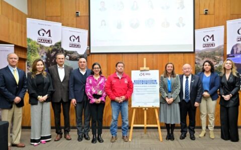 Autoridades en primer Consejo Estratégico Regional de Desarrollo Sostenible del Maule AIEP Talca