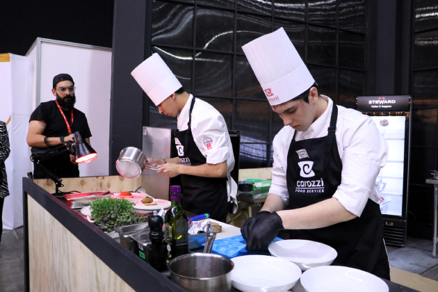 Estudiantes AIEP finalistas Copa Culinaria Carozzi