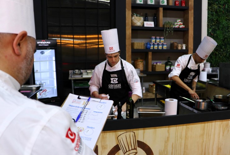 Estudiantes AIEP en Copa Culinaria Carozzi