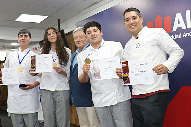 Ganadores concurso "El Sabor de lo Nuestro" AIEP