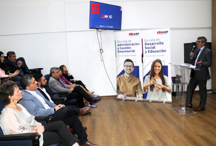 Cierre del “Proyecto de Educación para la Reinserción Social”., Gendarmería de Chile y AIEP