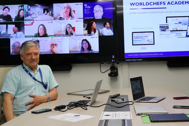 Fernando de la Fuente, director Escuela GHT AIEP. Convenio Worldchefs